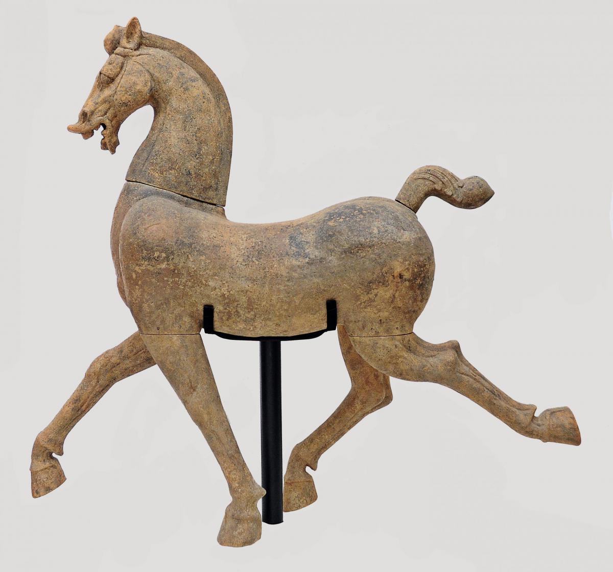 A Flying Horse, Han Dynasty, China, 206 BC - 220 AD. Copyright: Woon Foundation / Northumbria University